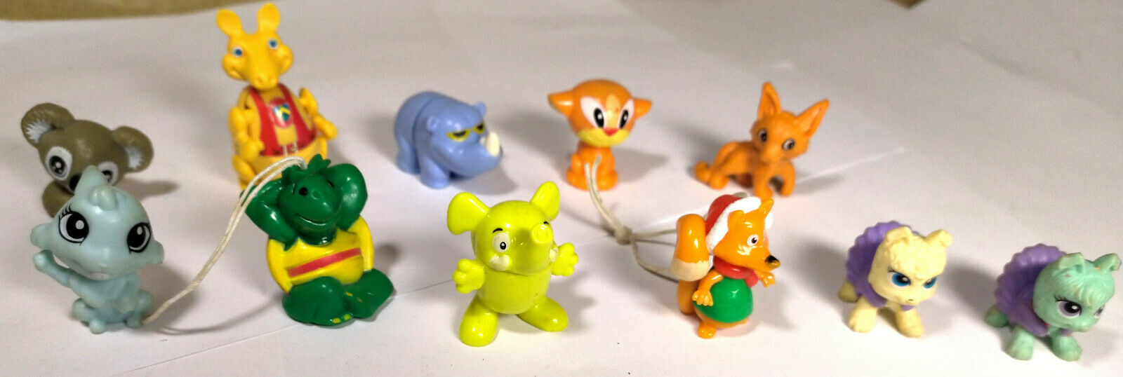 Set Of 11 Different KINDER Surprise Egg Toys Animals K001