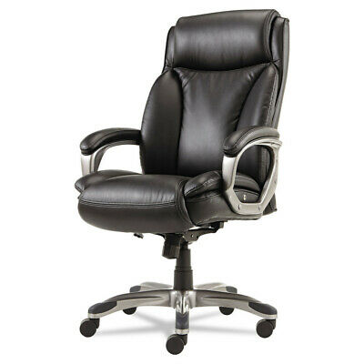 Alera Veon Executive Highback Leather Chair Coil Spring Cushioning VN4119 NEW